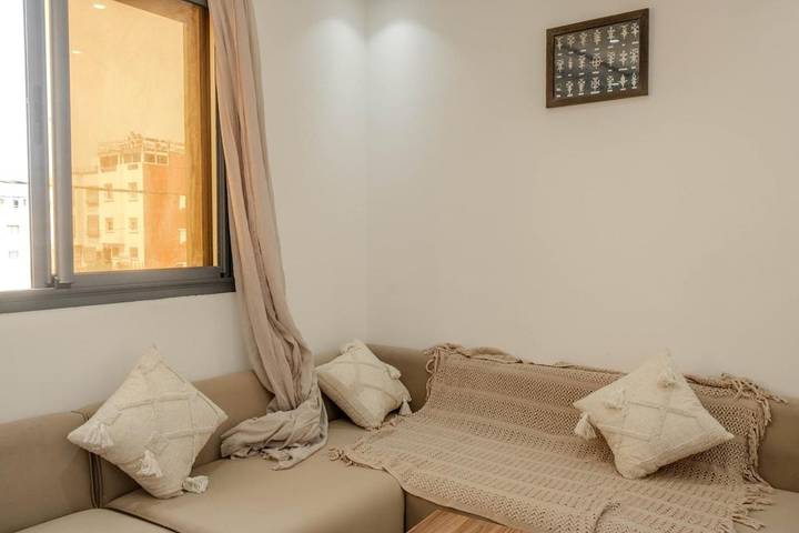 Gîte pour 4 personnes, avec vue et balcon dans Aftas Imsouane