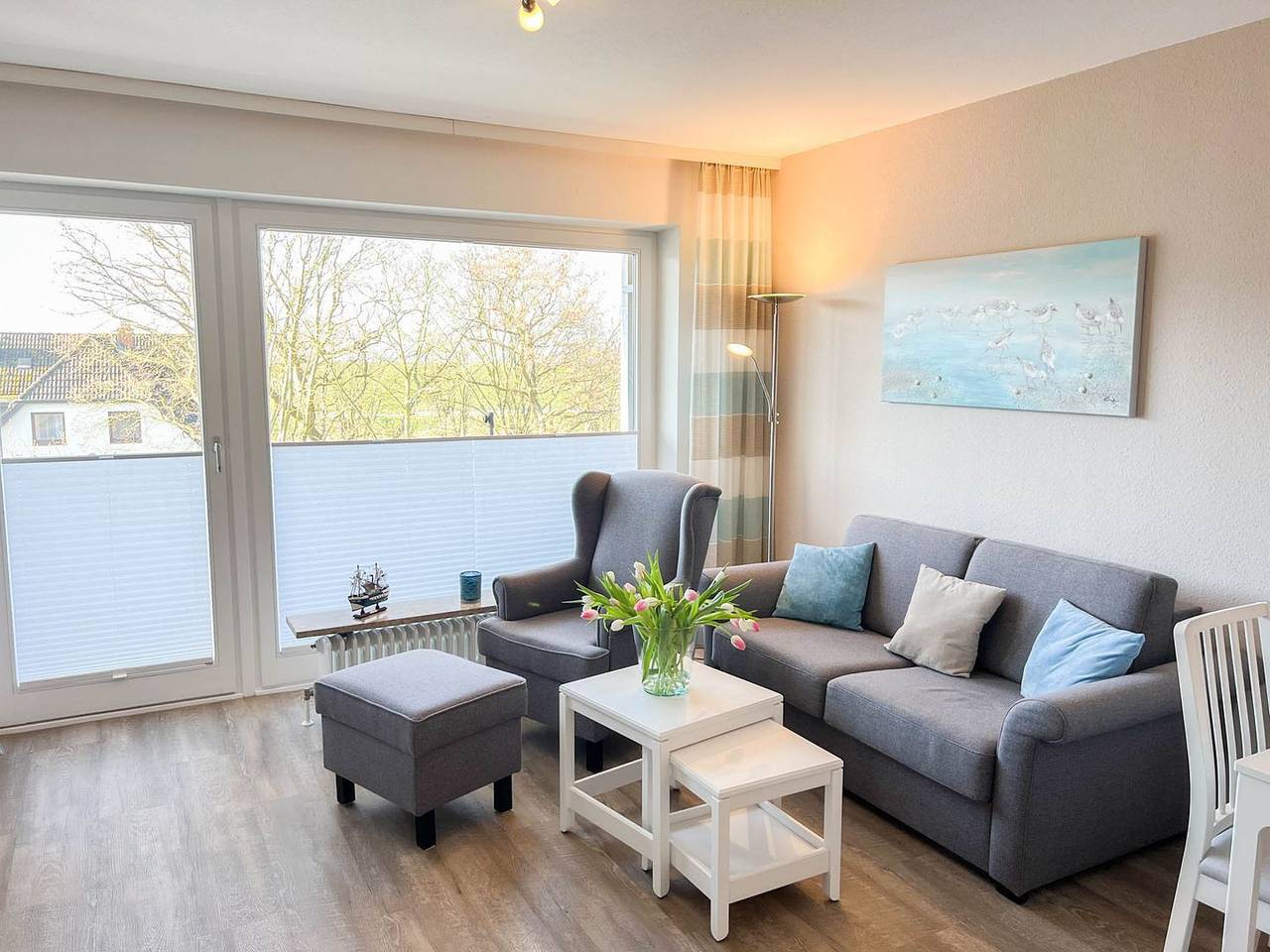 Ganze Wohnung, Ferienwohnung für 2 Personen auf der Sonnenseite von Büsum! in Hauptstrand Büsum, Dithmarschen