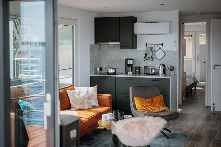 Ferienhaus für 4 Personen, mit Terrasse und Seeblick sowie Ausblick in der Lausitz - 3