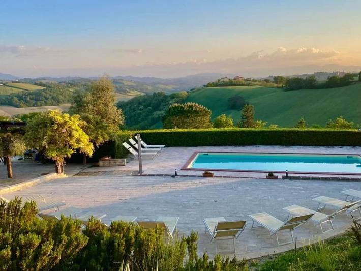 Villa mit Pool für 29 Personen ca. 800 m2 in Ponzano di Fermo, Provincia di Fermo