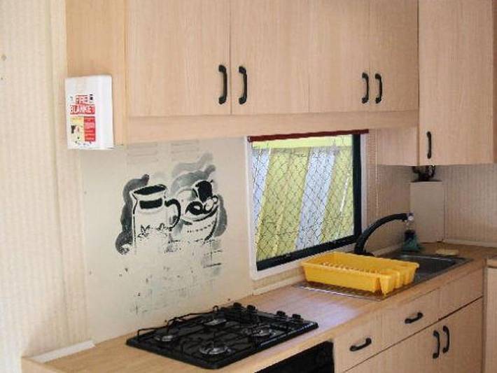 Camping l'Orée des Cévennes - Mobilhome 5 personnes - Mh2 25 m² avec sanitaires in Saint-Jean-de-Valériscle, Parc national des Cévennes