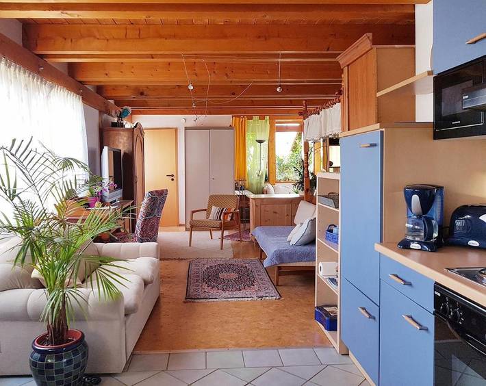 Ferienwohnung für 3 Personen, mit Terrasse