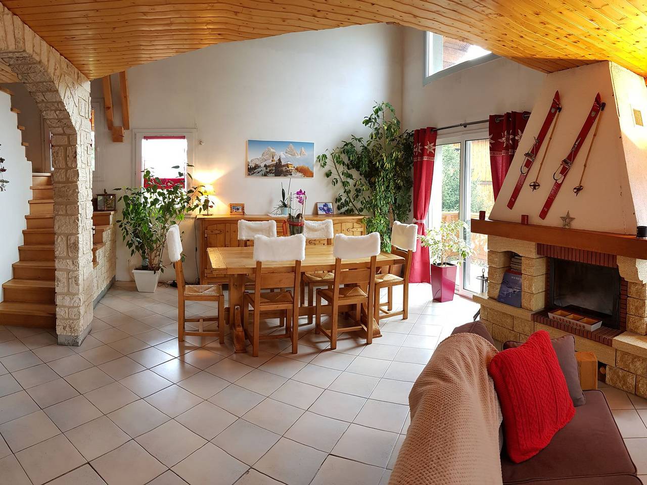 Appartement entier, Spacieux duplex 8/9 personnes, ski aux pieds, parking privé, proche télésiège Soleil in La Toussuire, Fontcouverte-la-Toussuire