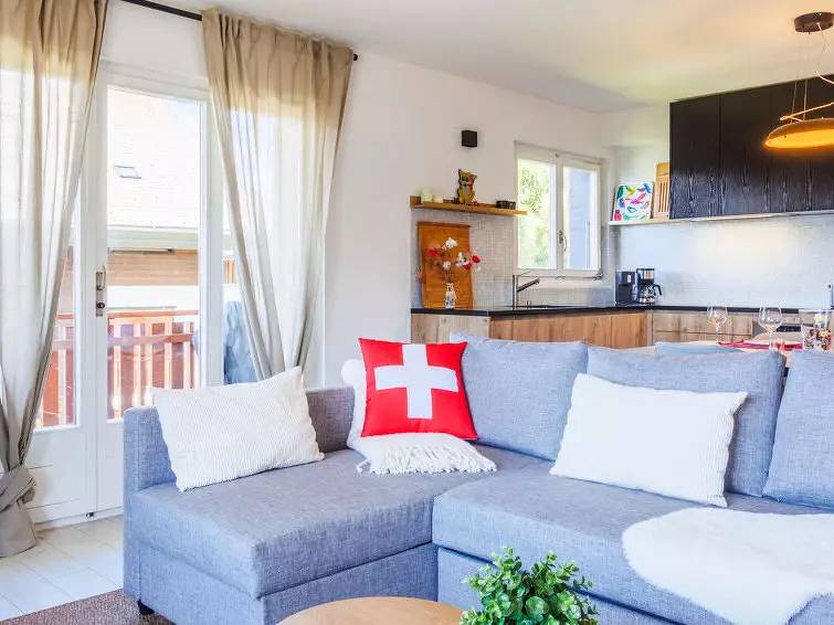 Geheel appartement, 3 kamers 5 personen in Veysonnaz, Walliser Alpen