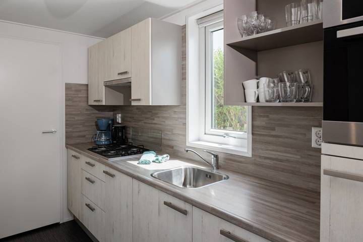 Chalet für 6 Personen, mit Garten und Terrasse in Breskens - 4