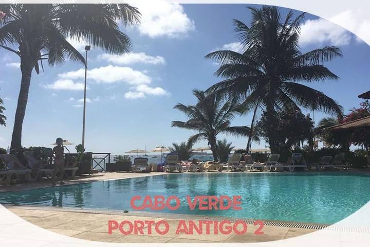 Casa de férias para 2 pessoas, com jardim e vista e ainda piscina em Cabo Verde