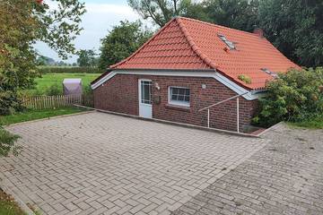 Ferienhaus für 4 Personen, mit Garten und Terrasse in Jemgum