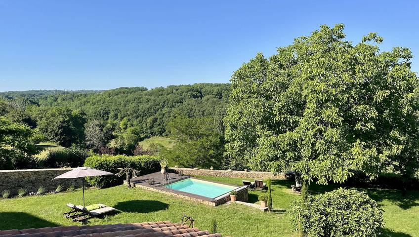 Gîte pour 4 personnes, avec jardin et piscine à Paunat - 2