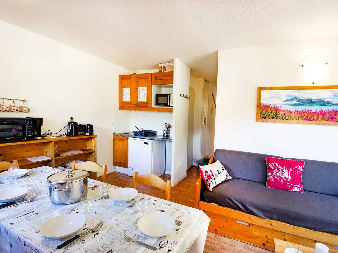 Apartamento entero, Apartamento luminoso con vistas al valle - 6 pers. in La Norma, Villarodin-Bourget