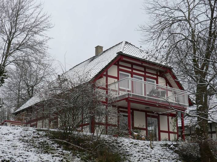 Ferienwohnung für 3 Personen, mit Balkon und Garten