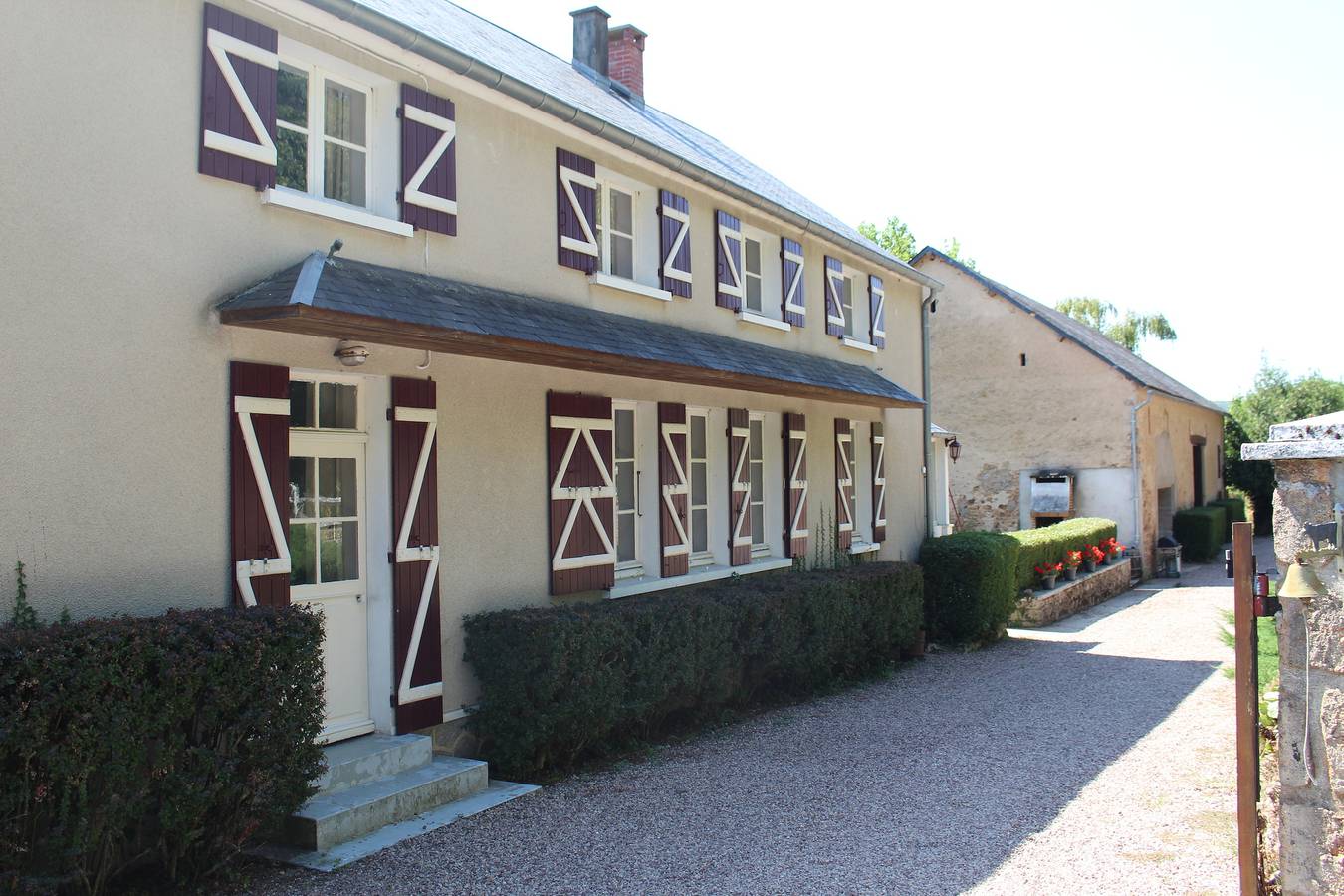 La courcelle in Chaumard, Lac de Pannecière