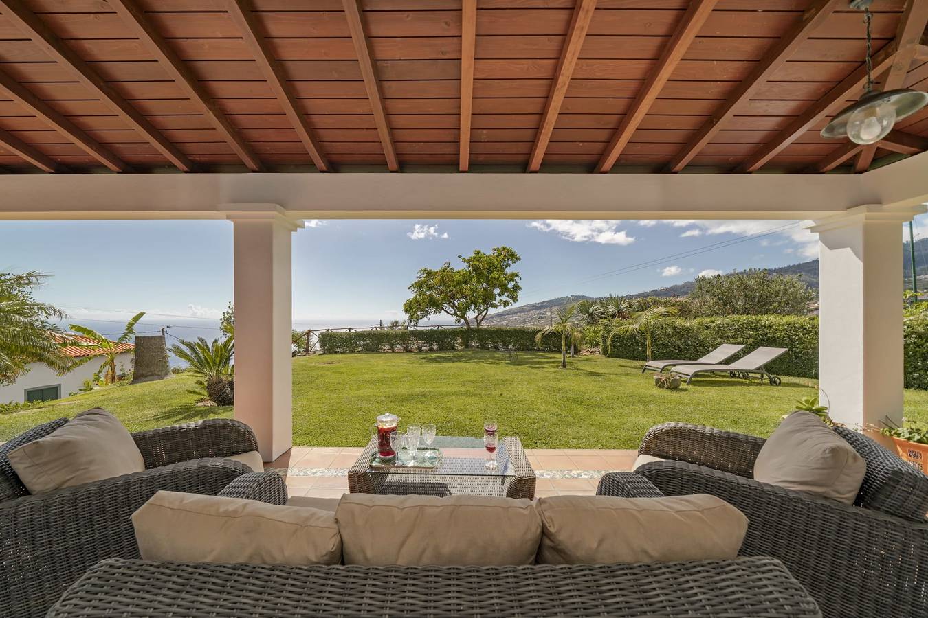Ferienhaus für 6 Personen mit Terrasse in Arco da Calheta, Madeira