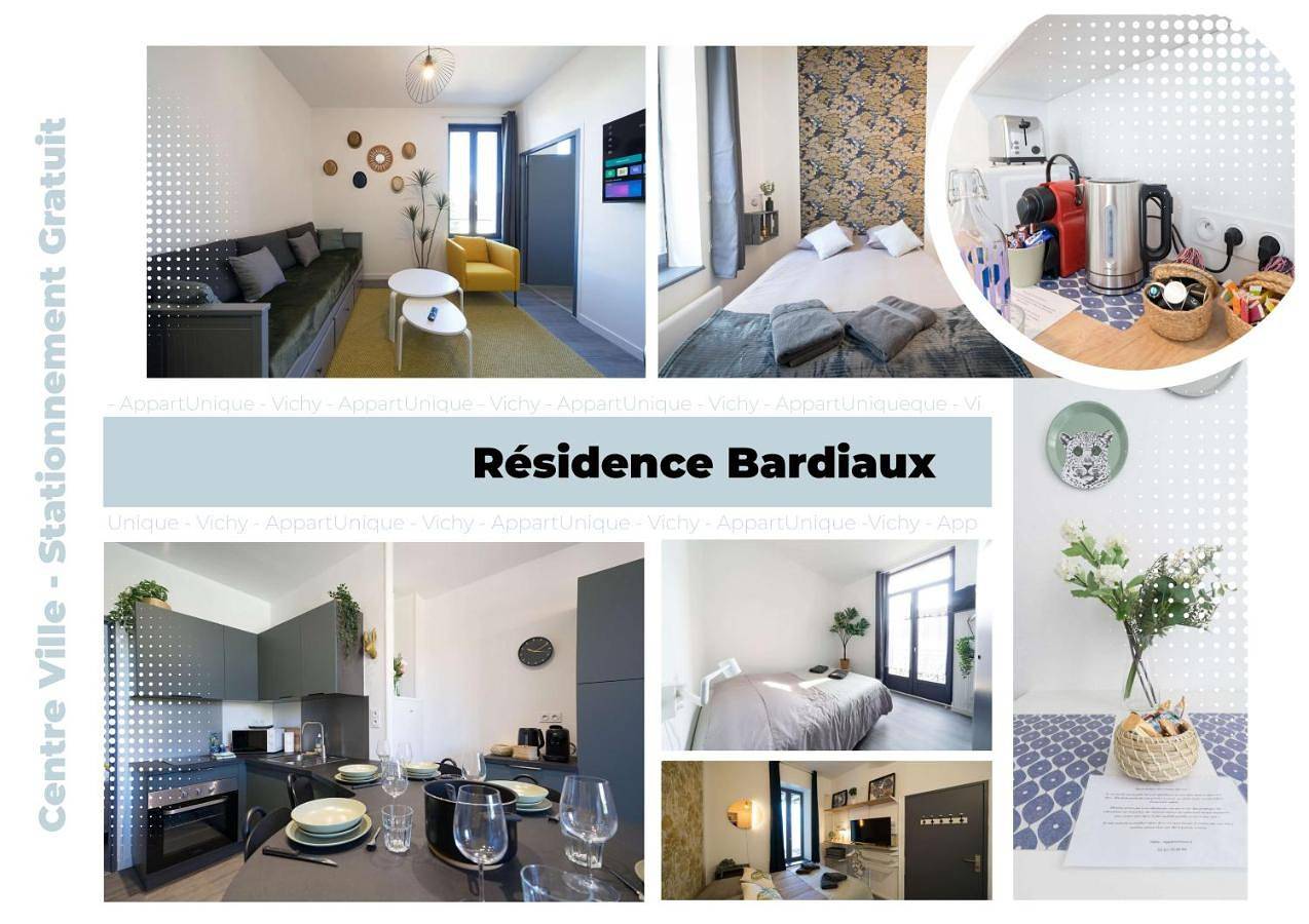 Appartunique - Résidence Bardiaux - Moderne - Centre-ville in Vichy, Région de Vichy