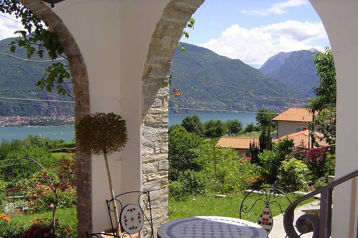 Ferienwohnung für 6 Personen, mit Balkon und Garten in Cremia