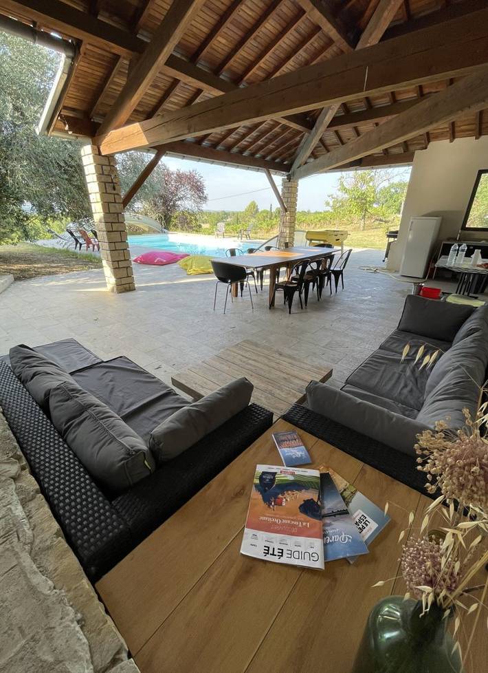Gîte pour 14 personnes, avec jardin ainsi que terrasse et piscine, animaux acceptés dans le Tarn - 4