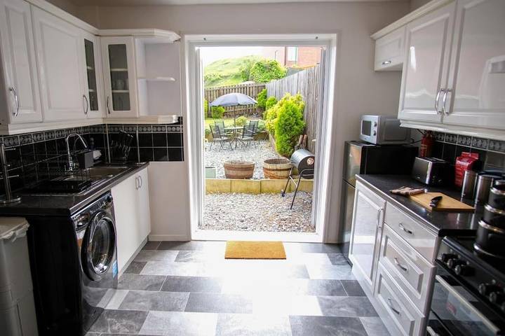 Holiday rental for 6 people, with garden in North East England