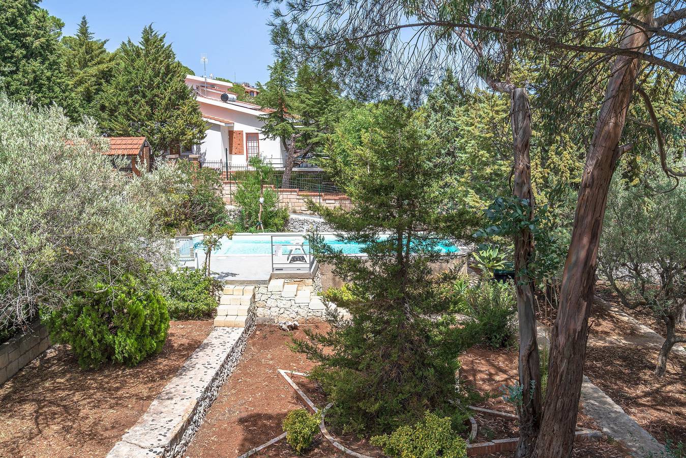 Villa 'Gli Ulivi' avec vue sur la mer, piscine privée et Wi-Fi in Chiusa Cavalli, Avola
