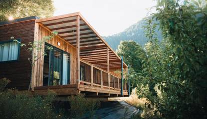 Hôtel pour 6 personnes, avec sauna ainsi que vue et jardin, animaux acceptés à Châtillon-en-Diois