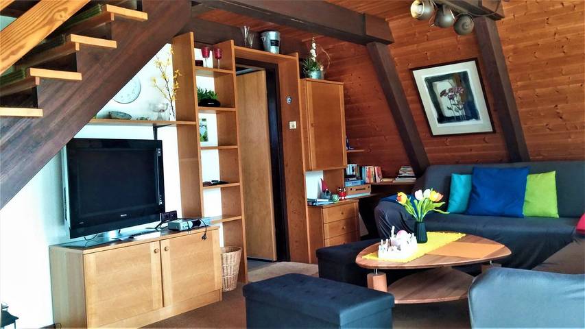 Ferienhaus für 6 Personen, mit Ausblick und Garten im Odenwald - 3