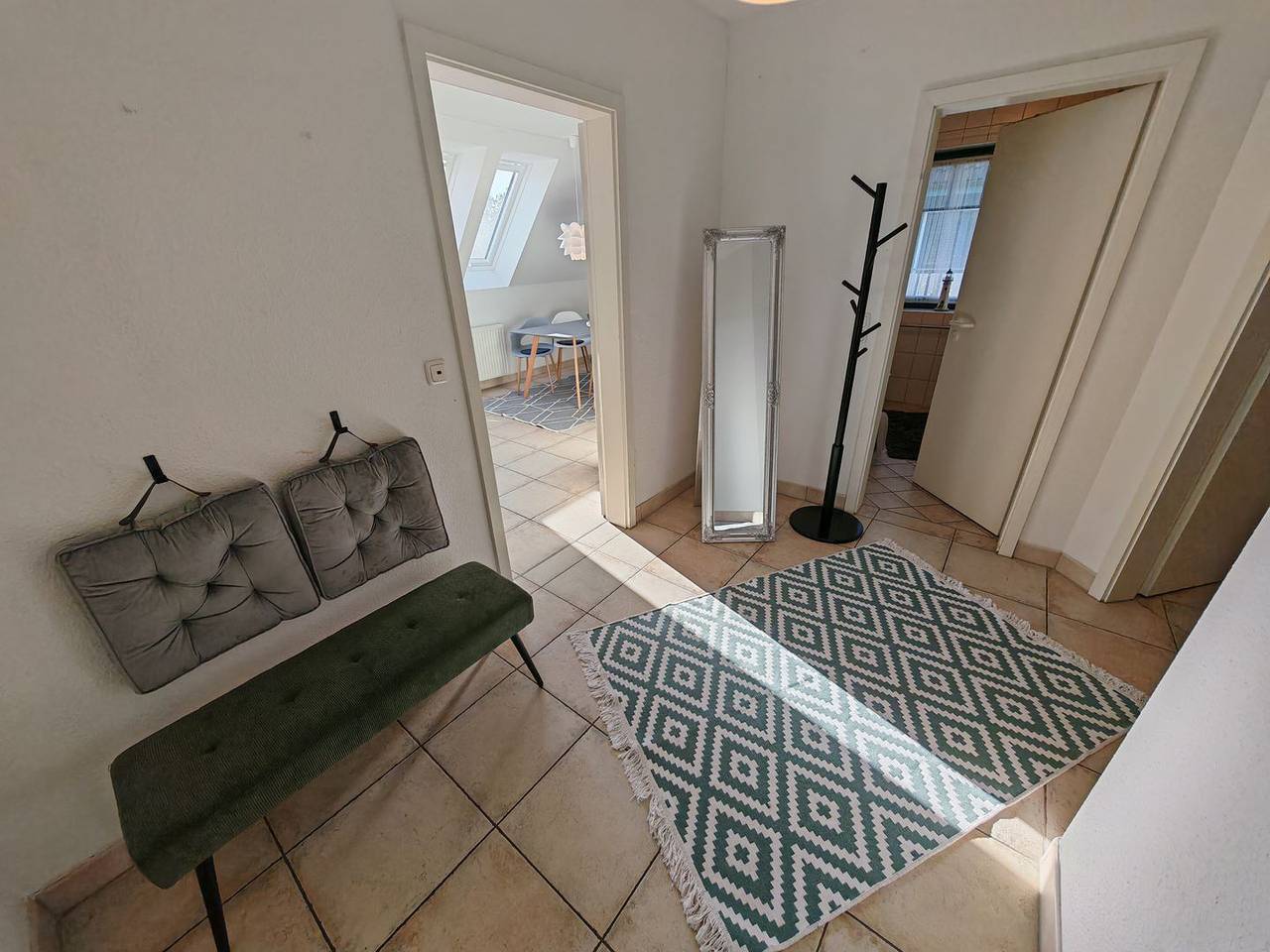 Ganze Wohnung, Sonnige Wohlfühloase im Capitän Christoph: 56 qm Ferienwohnung (3 Zimmer) mit Südbalkon in Prerow, Fischland - Darß - Zingst