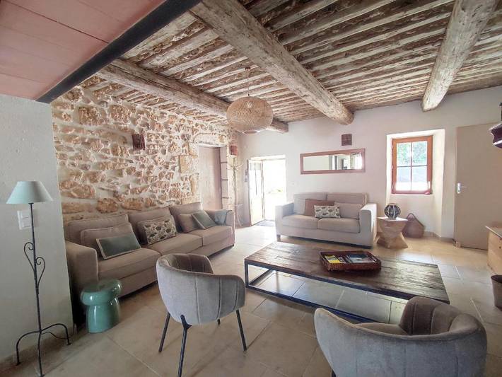 Location de vacances pour 8 personnes, avec jardin et piscine à Pougnadoresse - 4