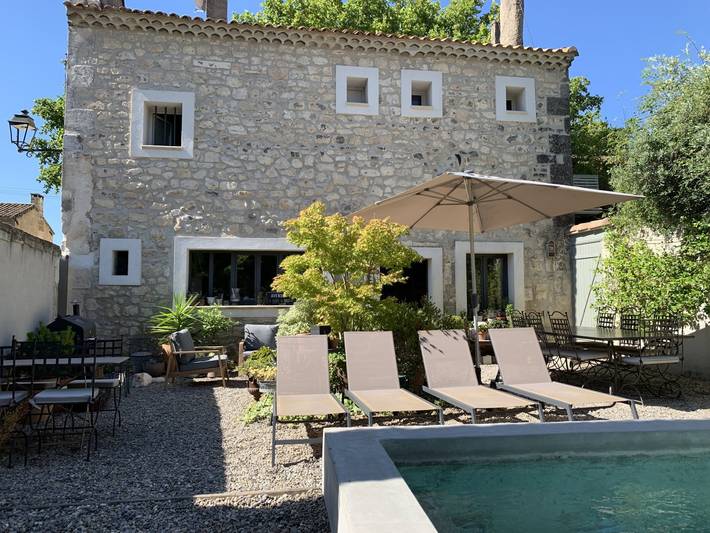 Chambre d’hôte pour 2 personnes, avec jardin et piscine à Maussane-les-Alpilles
