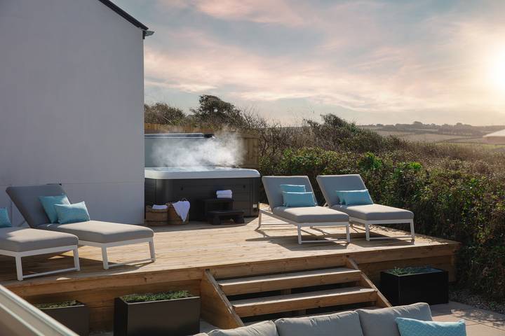 Cottage for 10 people, with Garden in Crantock