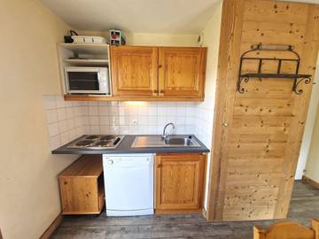 Chalet pour 6 personnes, avec balcon et vue dans Valfréjus