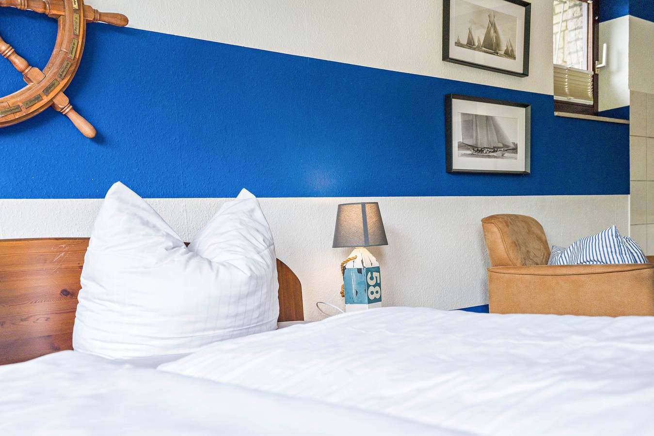 Ganze Wohnung, Ferienwohnung 'Ostseeblick Fewo 5' mit Privatterrasse und Wi-Fi in Kronsgaard, Schleswig-Flensburg