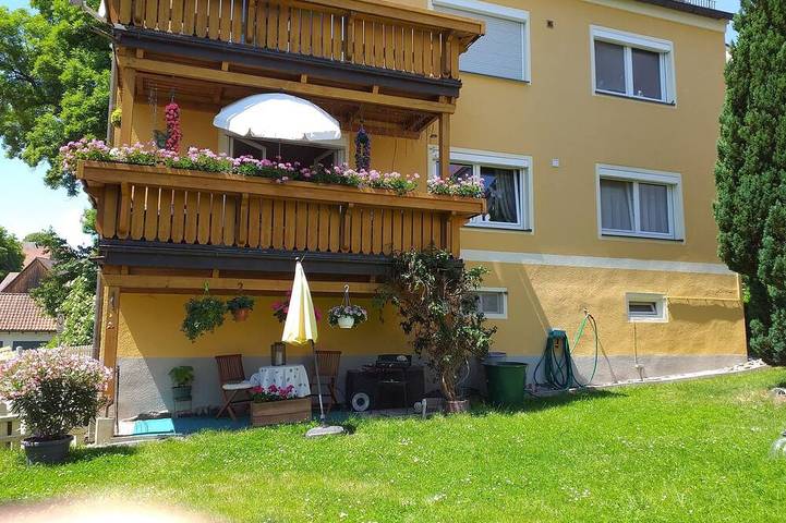 Ferienwohnung für 4 Personen, mit Garten und Balkon in Naturpark Oberpfälzer Wald