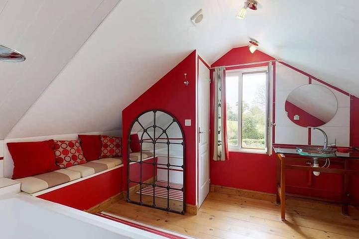 Gîte pour 6 personnes, avec jardin ainsi que sauna et balcon, animaux acceptés à Tamerville - 2