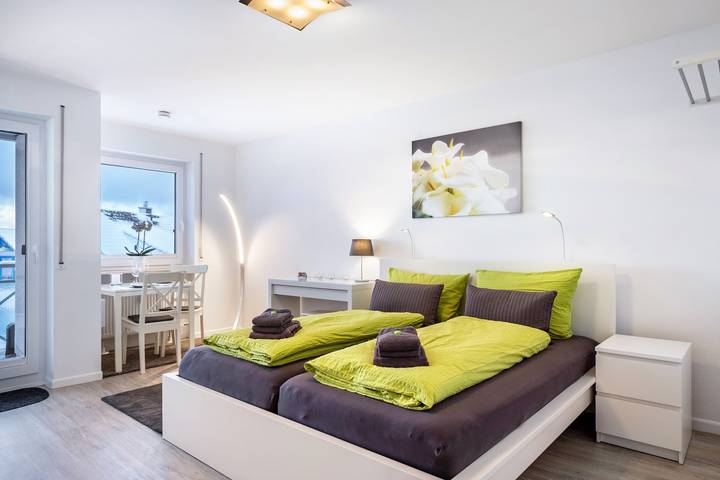 Studio für 2 Personen, mit Sauna und Garten