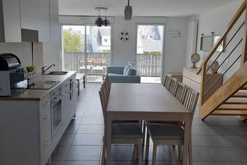 Gîte pour 7 personnes, avec balcon, animaux acceptés dans Plage du Port d'Orange
