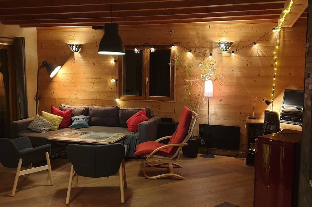 Grand chalet tout confort au calme in Les Adrets, Le Pleynet Les Sept Laux