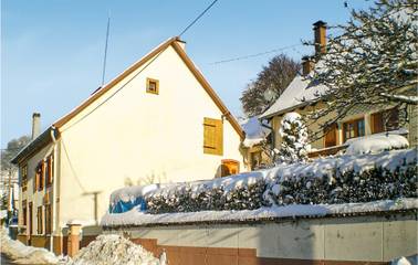 Ferienhaus für 6 Personen, mit Garten im Elsass