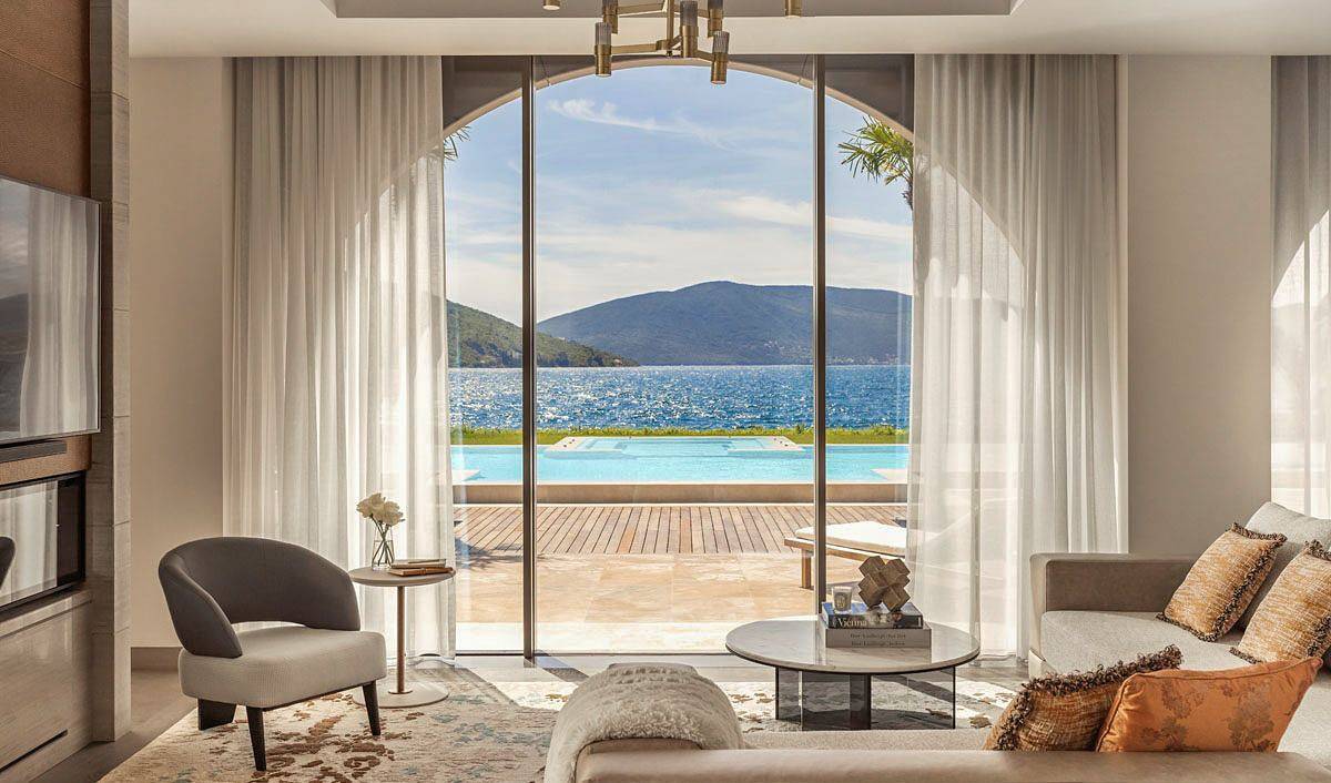 Villa voor 6 personen met whirlpool in Kumbor, Bay of Kotor
