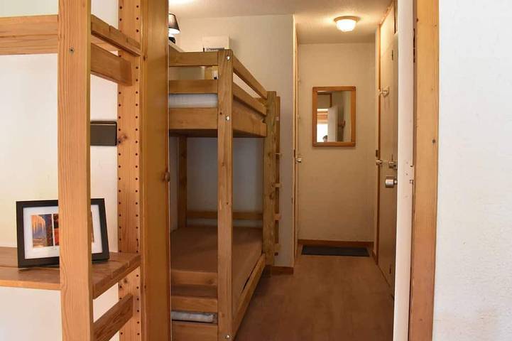 Ganze Wohnung, Gemütliches 4-Personen Studio mit Südbalkon in Meribel, nahe Pisten und Busstation! in Les Allues, Vanoise-Massiv