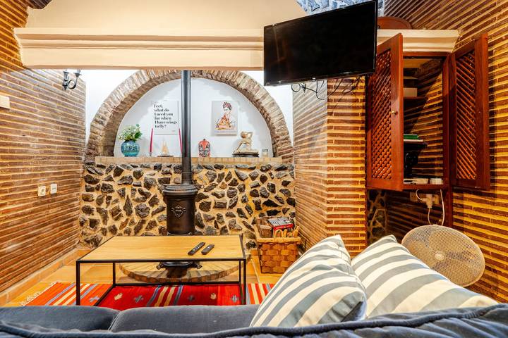 Ganze Wohnung, Ferienwohnung 'Casa Do Castelo' mit Wi-Fi und Klimaanlage in Beja, Santiago Maior e São João Batista