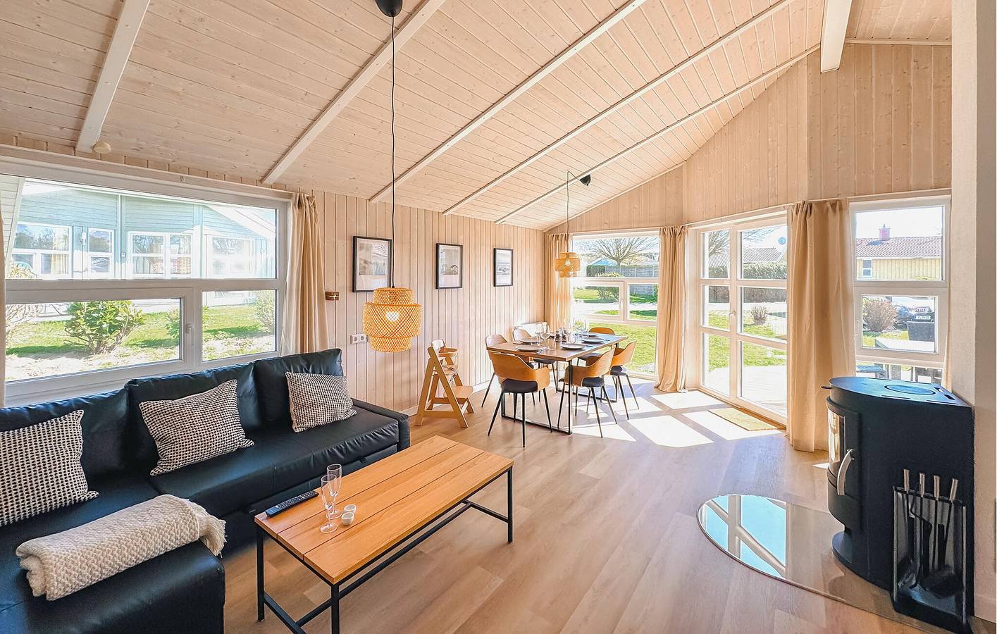 Appartement am Strand mit Parkplatz, Terrasse & WiFi in Schönhagen, Brodersby