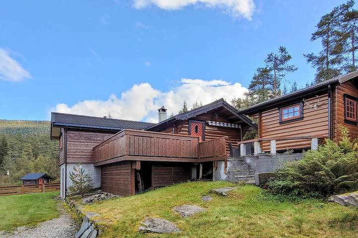 Ferienhaus für 7 Personen, mit Garten in Voss