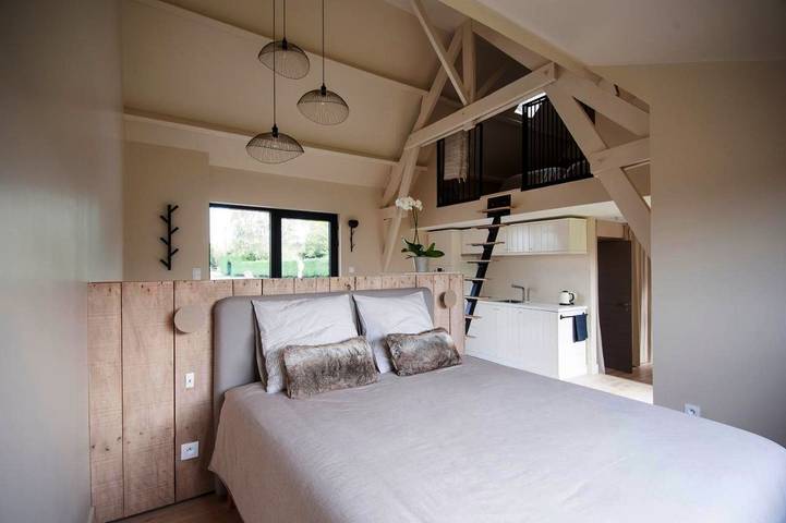 Maison d’hôte pour 4 personnes, avec Terrasse ainsi que Jardin et Vue à Ennevelin