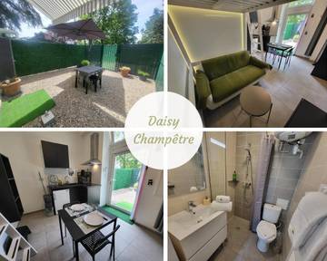 Gîte pour 2 personnes, avec jardin et vue à Irigny