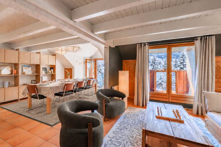 Apartamento entero, Apartamento de vacaciones para 8 personas con balcón in La Salle les Alpes, Serre Chevalier