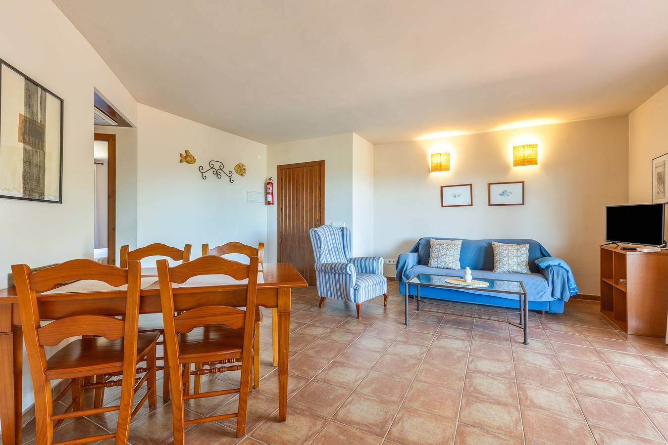 Ganze Wohnung, Apartment 'Son Bou Pool and Sea' mit Meerblick, Wlan und Klimaanlage in San Jaime Mediterráneo, Alaior Gemeinde