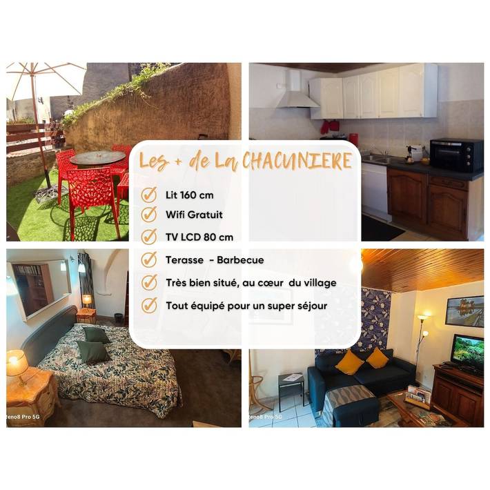 Maison de vacances pour 2 personnes, avec Terrasse