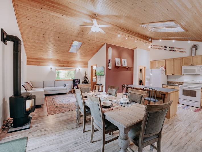 Diese Hütte im Ranch-Stil ist perfekt für die Fa in Mount Baker-Snoqualmie Nationalwald