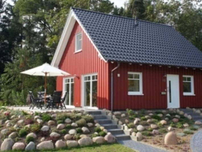 Ferienhaus für 6 Personen, mit Terrasse und Garten sowie Seeblick in Plau am See