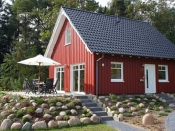 Ferienhaus für 6 Personen, mit Terrasse und Garten sowie Seeblick, kinderfreundlich am Plauer See