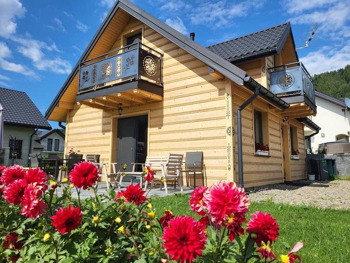 Dom dla 8 osób, z Balkon i Taras oraz Widok w Krościenko nad Dunajcem