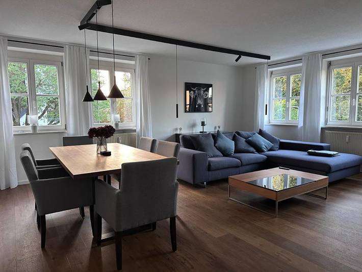 Vakantiewoning voor 6 personen, met uitzicht en balkon in Traunstein